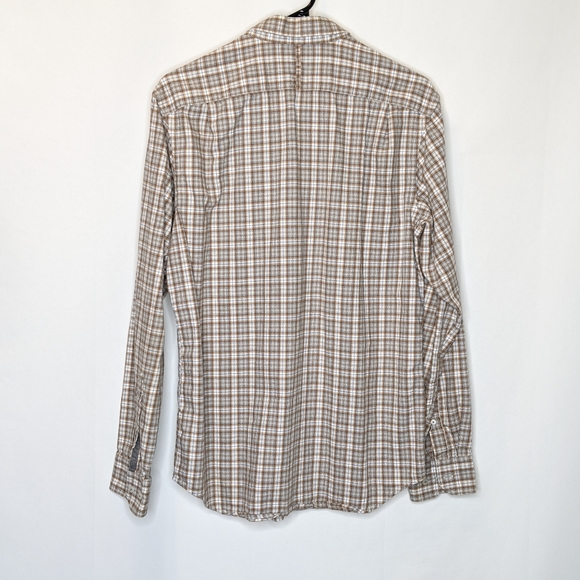 Banana Republic Luxe flannel button down - Picture 7 of 8